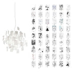 Customizable Creative Paper Chandelier