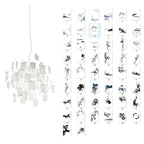 Customizable Creative Paper Chandelier