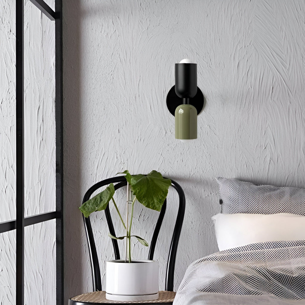Nordic Macaron Double Head Iron Wall Light