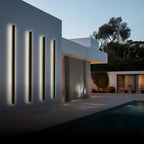 Edge Ripple Minimalist Linear Waterproof Outdoor Light