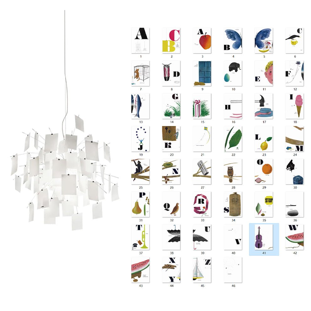 Customizable Creative Paper Chandelier