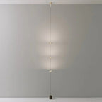 Ray Minimalist Linear Floor Lamp, 3 Bulbs, Bedroom