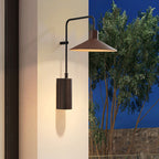 Carins Modern Minimalist Wide Cone Shape Waterproof Outdoor Light