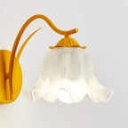 French Flower Vintage Acrylic Wall Light