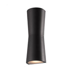 Minimalist Torch Metal Acrylic LED Outdoor Wall Lamp