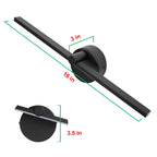 Nordic Minimalist Long Bar LED Wall Light | 1-Light