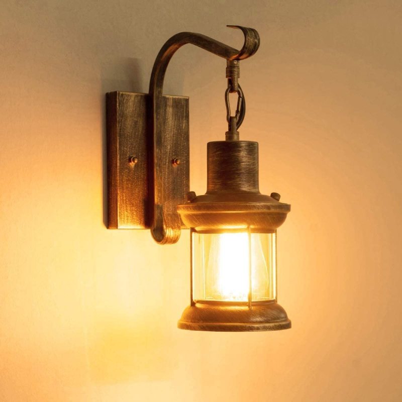 Etra Industrial Style Indoor Retro Wall Lamp