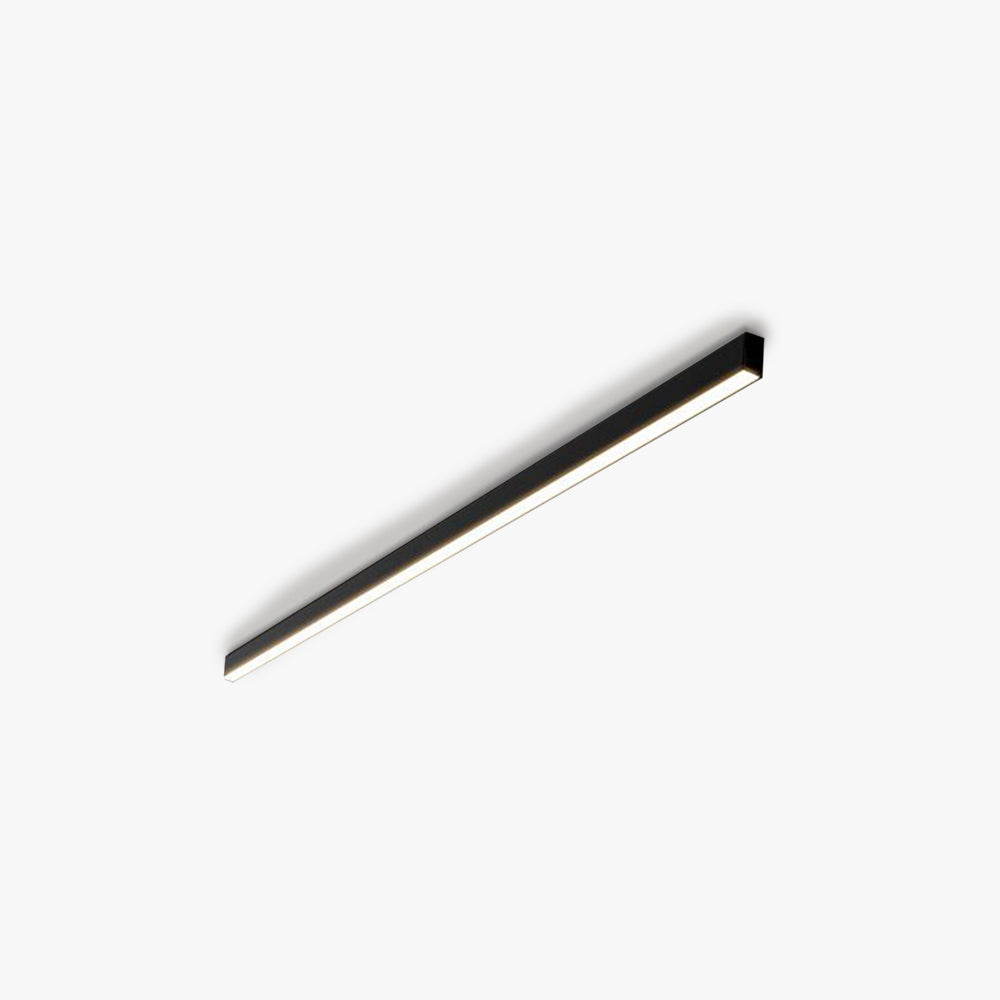 Solin Modern Linear Black Ceiling Light for Living Room