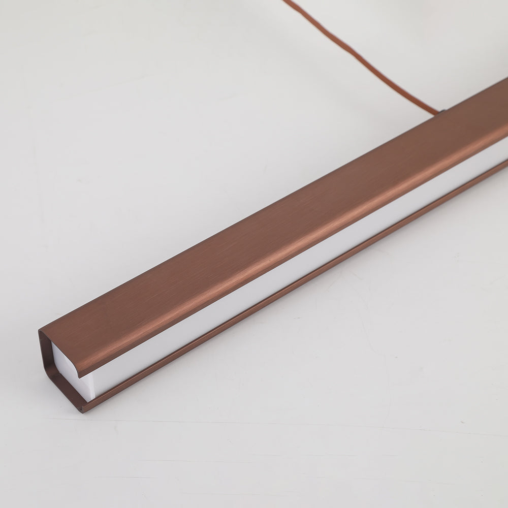 Thala Modern Linear Suspension Black/Brown Living Room