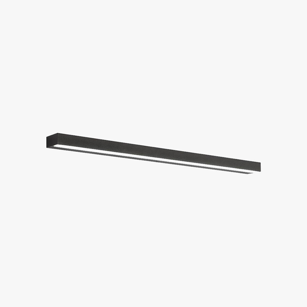 Arisha Wall Lamp Indoor Mirror Front Black Rectangular Bath/Bedroom