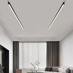 Solin Modern Linear Black Ceiling Light for Living Room