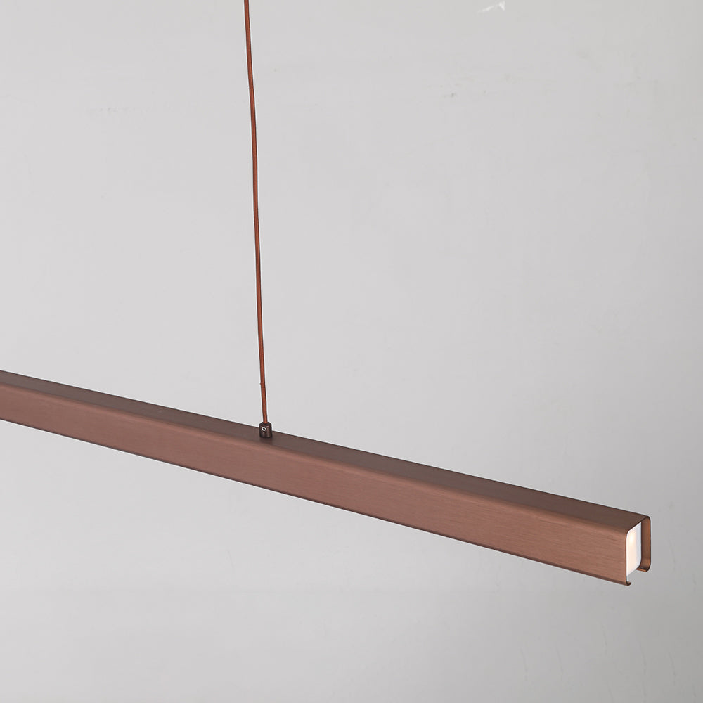 Thala Modern Linear Suspension Black/Brown Living Room