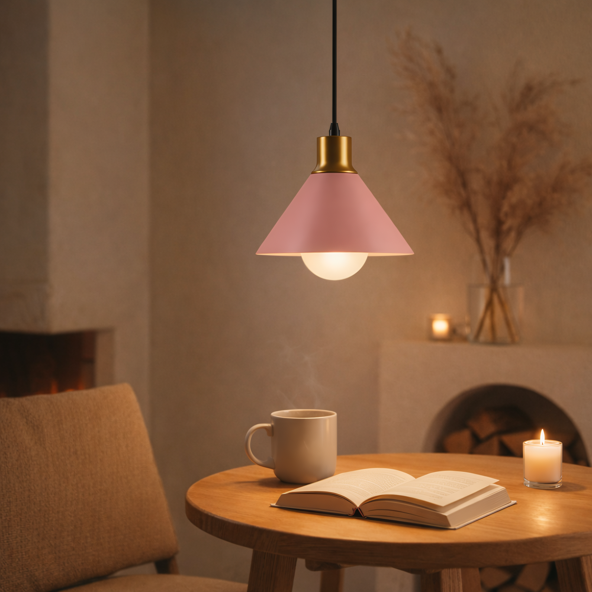 Sculptural Pendant Lamp