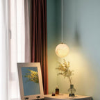 Alabaster Globe Modern Pendant Light