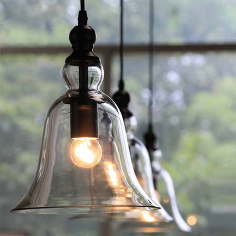 Arisha Vintage Industrial Bell Pendant Light