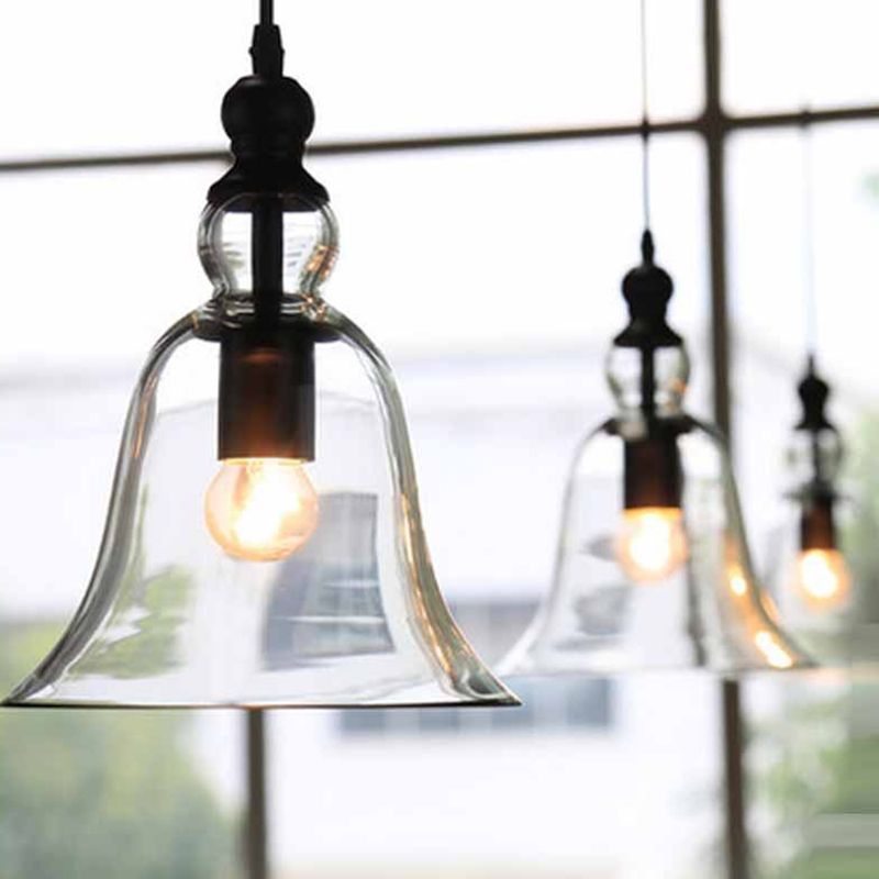 Arisha Vintage Industrial Bell Pendant Light