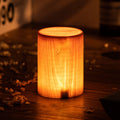 Stylish LED Table Lamp - WoodGlow
