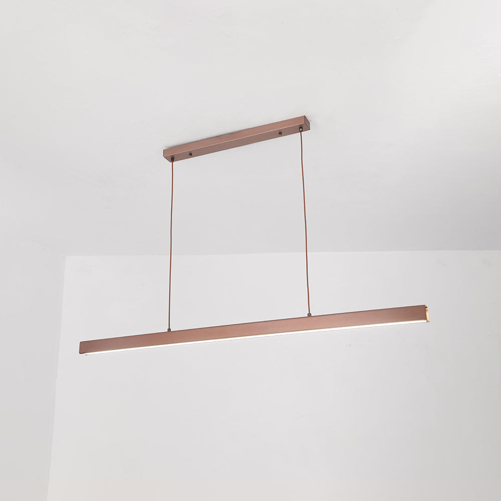 Thala Modern Linear Suspension Black/Brown Living Room