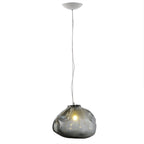 Fiberglass Clouds Minimalist Glass Pendant Light