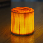 Stylish LED Table Lamp - WoodGlow