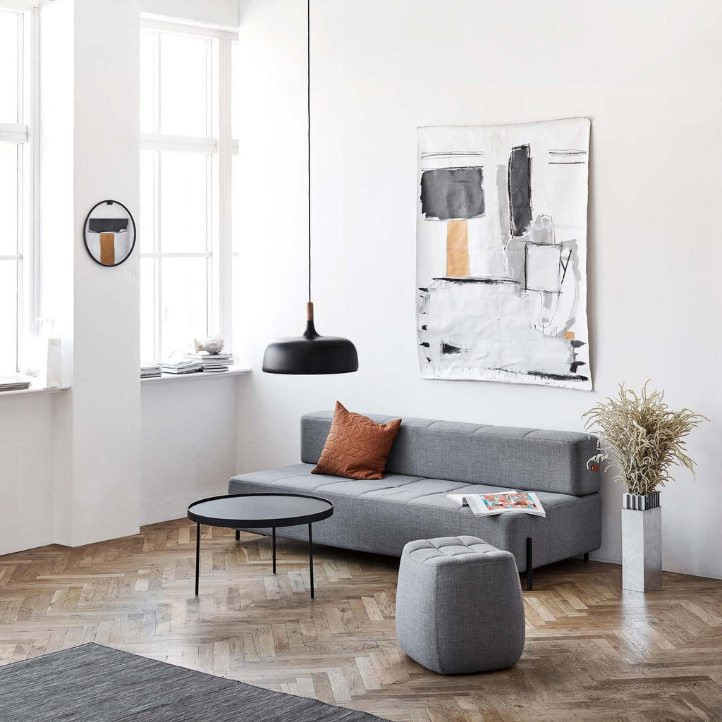 Birken Nordic Wood and Zinc Pendant Light
