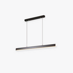 Thala Modern Linear Suspension Black/Brown Living Room