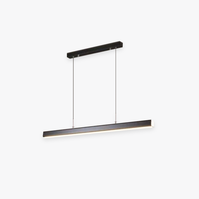 Thala Modern Linear Suspension Black/Brown Living Room