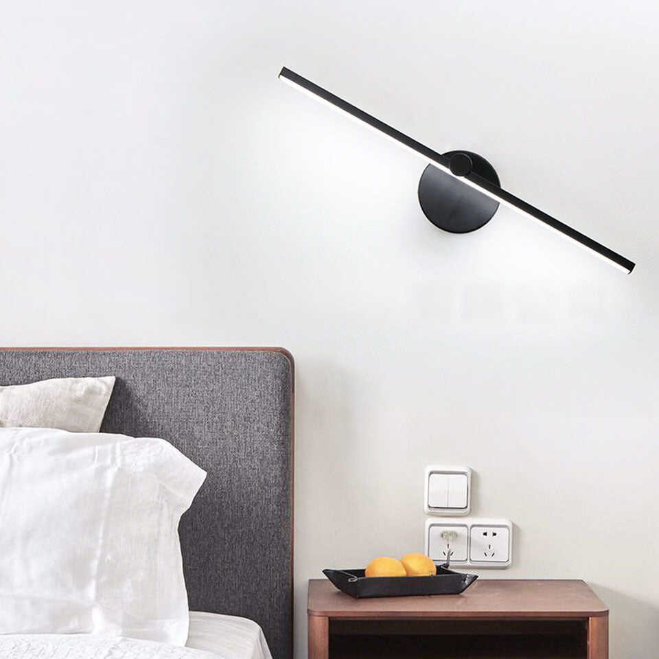 Nordic Minimalist Long Bar LED Wall Light | 1-Light