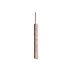 Marbled Travertine Cylinder Modern Pendant Light