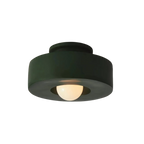 Ethereal Circle Nordic Resin LED Minimalist Ceiling Lamp