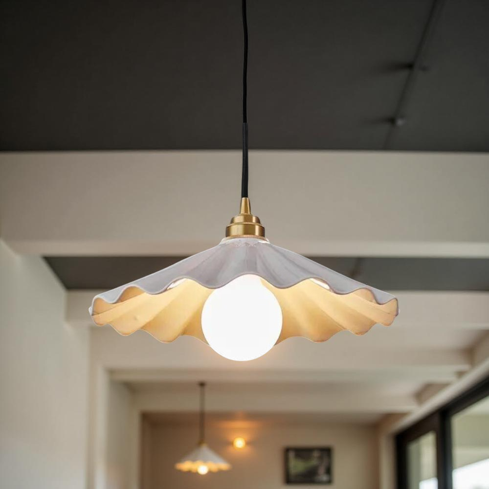 Island Light Harmony Japandi Ceramic Pendant Lamp