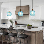 Modern LED Nordic Ceiling Glass Ball Pendant Light