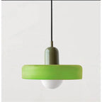 Luminous Halo Modern Glass Pendant Light