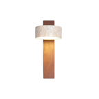 The Shine of the Palace Travertine Wall Light