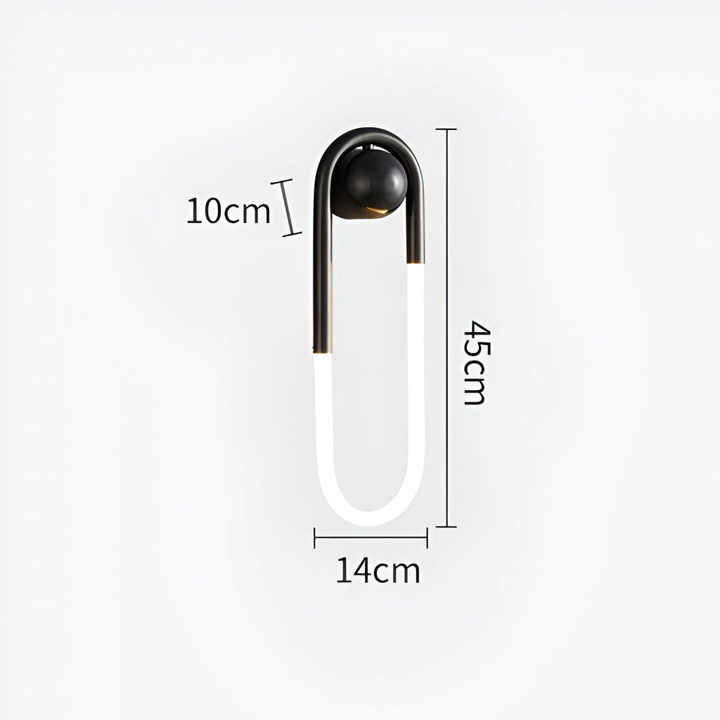 Nordic Minimalist U-Shaped Wall Light