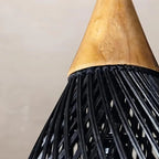 Handmade Rattan Tapestry Pendant Light