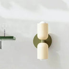 Elegance Cream Acrylic Metal Base Minimalist Wall Light