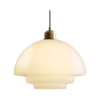 The Pearl of Art Deco Glass Pendant Light