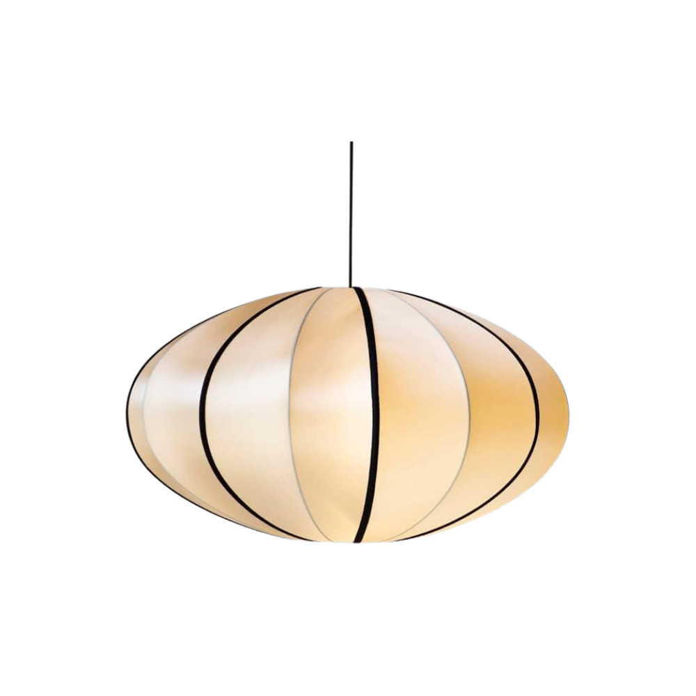 Japandi Silk Veil Pendant Light