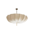 Light of Paris Modern Fabric Pendant Light