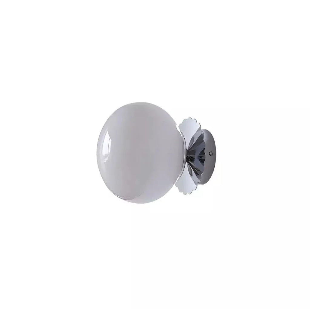 Roselle Nordic Pink Glass Wall Light