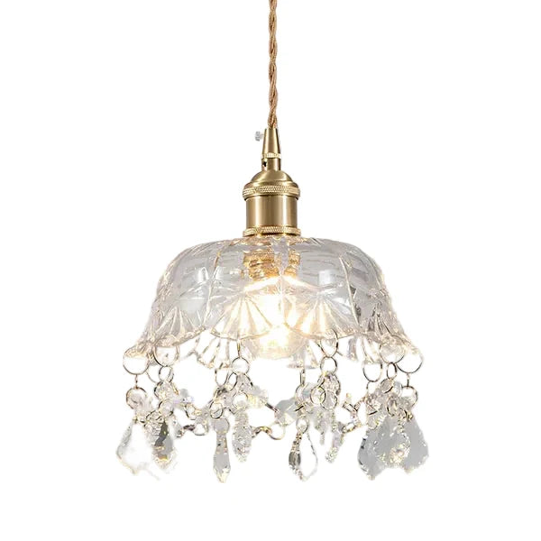 Éloise European Retro Glass Pendant Light