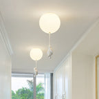 Aria Ceiling Light Bear Balloons White Metal/Acrylic Bedroom