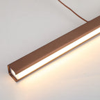 Thala Modern Linear Suspension Black/Brown Living Room