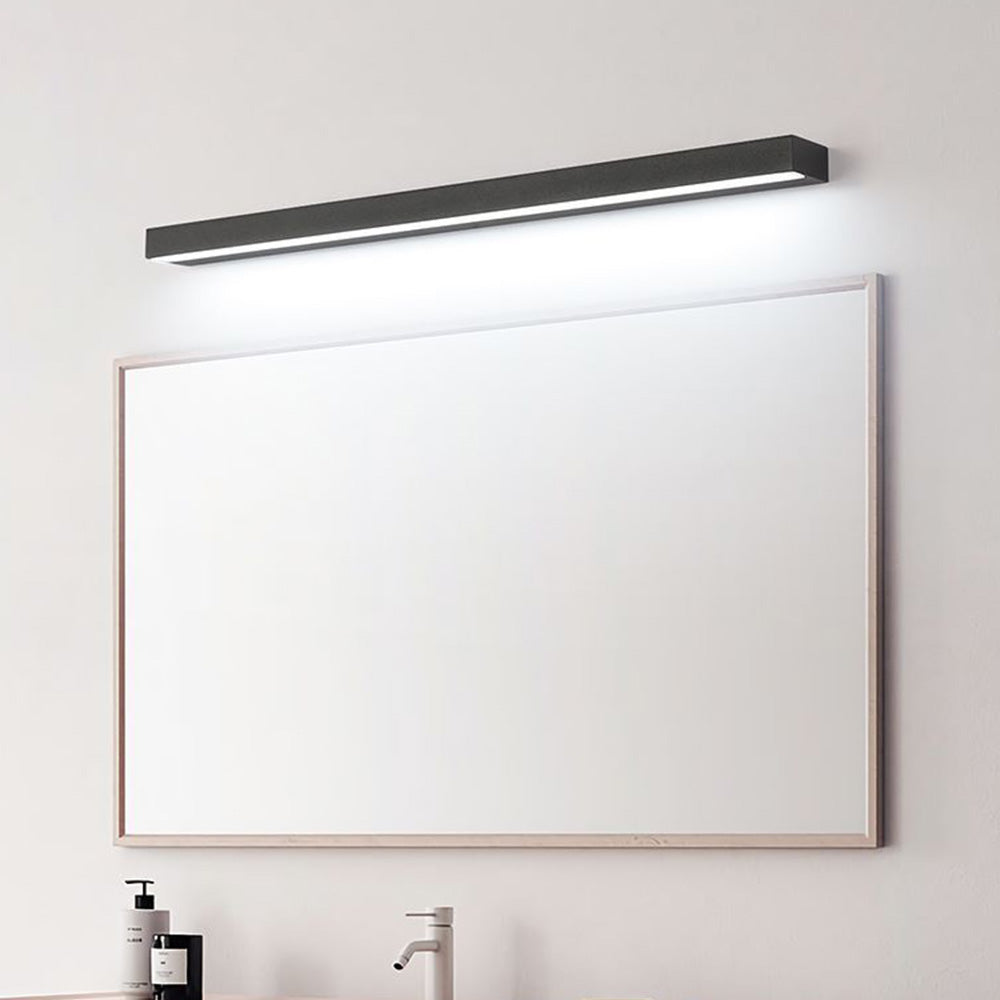 Arisha Wall Lamp Indoor Mirror Front Black Rectangular Bath/Bedroom