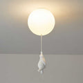 Aria Ceiling Light Bear Balloons White Metal/Acrylic Bedroom