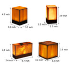 Stylish LED Table Lamp - WoodGlow