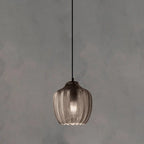 Nordic Style Wavy Glass Pendant Ceiling Light