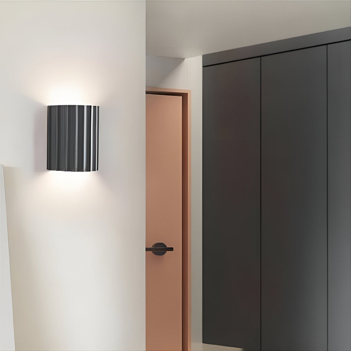 Nordic Resin Clarity Minimalist Wall Light
