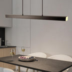 Thala Modern Linear Suspension Black/Brown Living Room